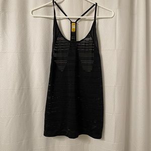 Lole Women's Black Racer Back Workout Top | M